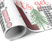 Feierliche Weihnachtsgeschenke für Lassend Spaß Geschenkpapier (Rolleneckpunkt)