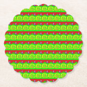 Feierliche Weihnachtsgeschichte "Merry" Untersetzer (Vorderseite)