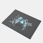 Feierliche Weihnachtsglocken Doormat Fußmatte (Schrägansicht)