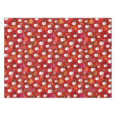 Feierliche Weihnachtsklauseln Tischdecke (Vorderseite (Horizontal))