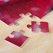 Feierliche Westie im Schnee Puzzle (Seite)