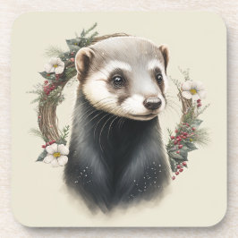 Feierliche Winterferien/Weihnachten Untersetzer