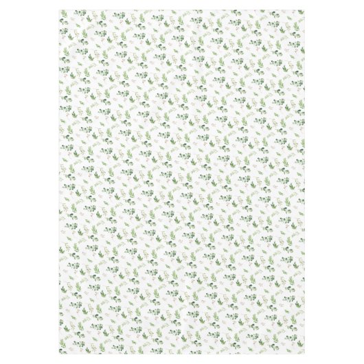 Feierliche Winterlandschaft Foliage Botanicals Url Tischdecke (Vorderseite)