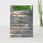 Feierlicher Abschluss Karte (Vorderseite)