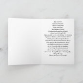 Feierlicher Abschluss Karte (Innenseite)