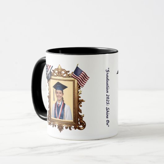 Feierlicher Abschluss Tasse (Vorderseite Links)