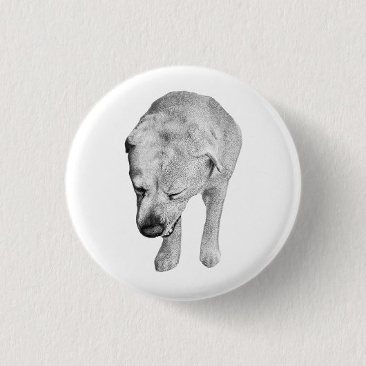 Feierlicher Augenzwinkern, Abzeichen aus schattige Button (Vorderseite)