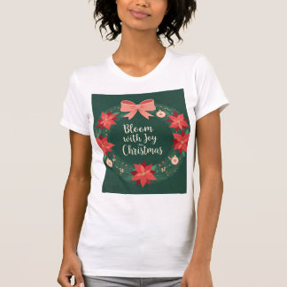 Feierlicher Blumenreath T-Shirt