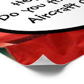 FEIERLICHER CAT-PRINZESTATUS, ROTER HAT MIT SCHWEI POSTER (Ecke)