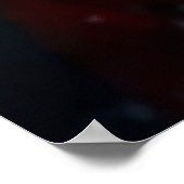 Feierlicher Dalmatiner im Santa Atoll Poster (Ecke)