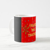 Feierlicher Dank, Lehrer Kaffeetasse (Vorderseite Links)
