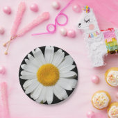 Feierlicher Frühling mit riesiger weißer Daisy Pappteller (Party)