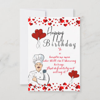 Feierlicher Geburtstag des Ehemanns Karte