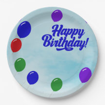 Feierlicher Geburtstag mit Ballons