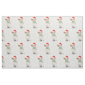 Feierlicher Jack Russell Terrier Weihnachten Stoff (Fat Quarter (45,7 x 55,9 cm))