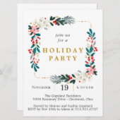 Feierlicher Karetturlaub Einladung (Vorne/Hinten)