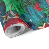 Feierlicher Rausch Maximaler Urlaub Geschenkpapier (Rolleneckpunkt)