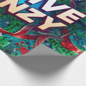 Feierlicher Rausch Maximaler Urlaub Geschenkpapier (Ecke)