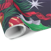 Feierlicher Rausch Maximaler Urlaub Geschenkpapier (Rolleneckpunkt)