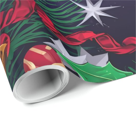 Feierlicher Rausch Maximaler Urlaub Geschenkpapier (Rolleneckpunkt)