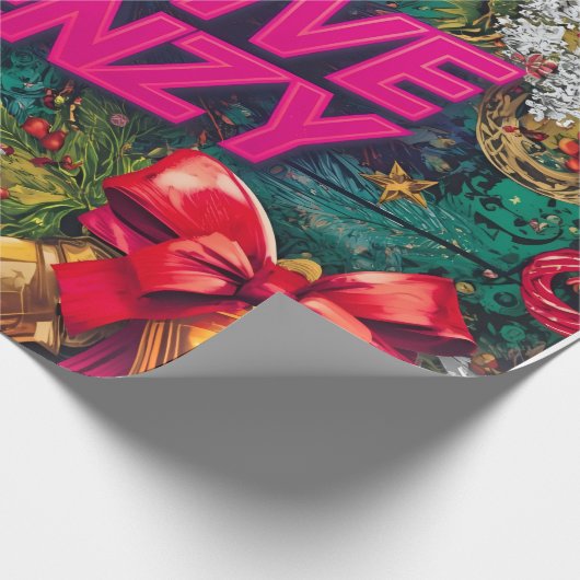 Feierlicher Rausch Maximaler Urlaub Geschenkpapier (Ecke)