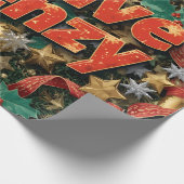 Feierlicher Rausch Maximaler Urlaub Geschenkpapier (Ecke)