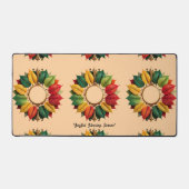 "Feierlicher Reifenbaum" Schreibtischunterlage (Vorderseite)