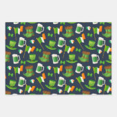 Feierlicher St. Patrick's Day Geschenkpapier Set (Vorderseite 2)