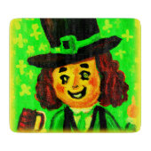 Feierlicher St. Patrick's Day. Jetzt kaufen Schneidebrett (Vorderseite)