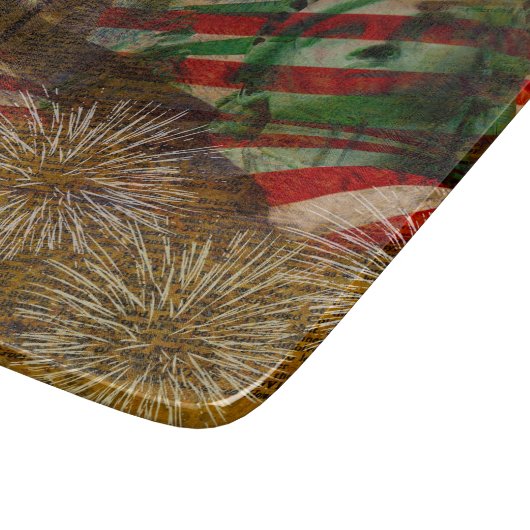 Feierlicher Unabhängigkeitstag Schneidebrett (Ecke)