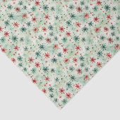 Feierlicher Urlaub Snowflake Weihnachten Seidenpapier (Ausschnitt)