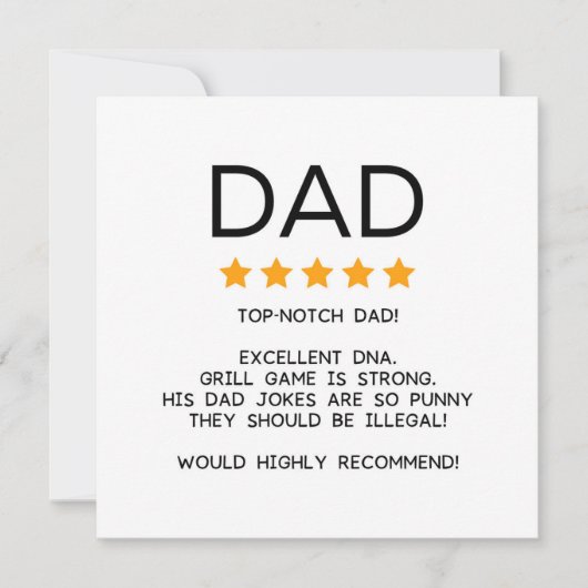 Feierlicher Vater oder Vater Geburtstag Karte (Vorderseite)