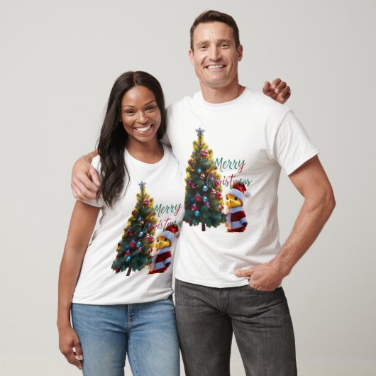 "Feierlicher Weihnachtsfest: Feiern Sie im Stil!" T-Shirt (Unisex)