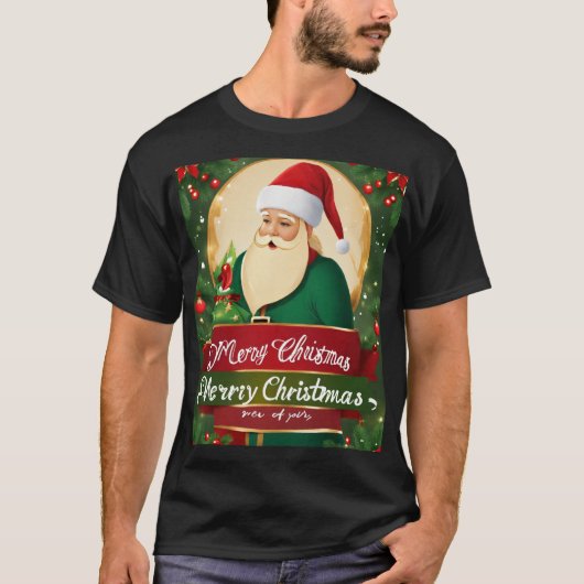 Feierlicher Weihnachtsfest - Weihnachten T - Shirt (Vorderseite)