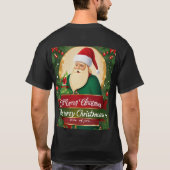 Feierlicher Weihnachtsfest - Weihnachten T - Shirt (Rückseite)