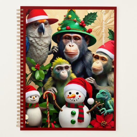 "Feierlicher Weihnachtsschrei" Planer (Vorderseite)