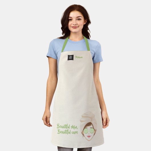 Feierlicher Wellness-Center Schürze (Getragen)