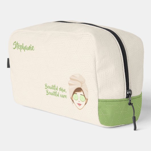 Feierlicher Wellness-Center Waschbeutel (Rechte Ecke)