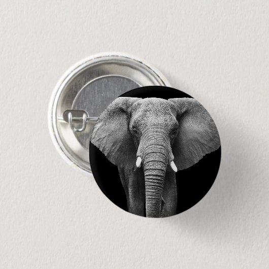 Feierlicher Weltleitentag: Majestic Design Button (Vorne & Hinten)