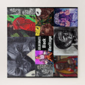 FEIERLICHES AFRIKANISCHES AMERIKANISCHES HERITAGE- PUZZLE (Vertikal)