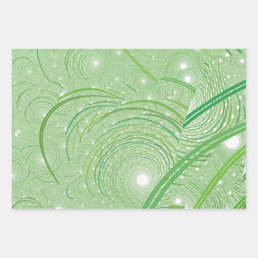 Feierliches Chaos Geschenkpapier Set (Vorderseite 3)