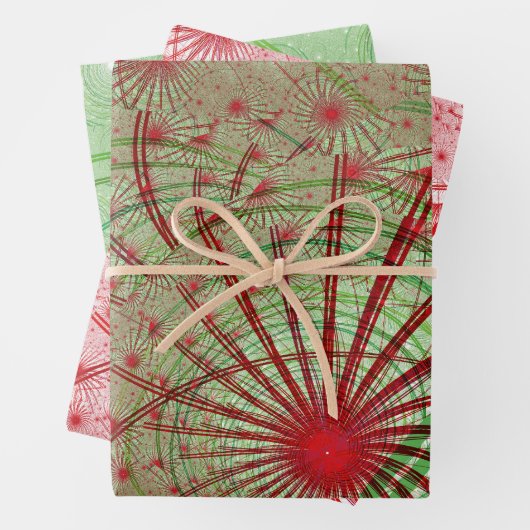 Feierliches Chaos Geschenkpapier Set (Beispiel)