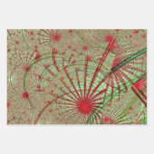 Feierliches Chaos Geschenkpapier Set (Vorderseite)