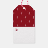 Feierliches Erbe Kakao | Packung mit 10 Ferien Geschenkanhänger (Rückseite)