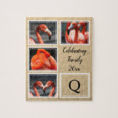 FEIERLICHES FAMILIENFoto Anpassbarer Sake Puzzle (Vertikal)