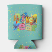 Feierliches Glück Neues Jahr Dosenkühler (Rückseite)