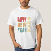 Feierliches Glück Neujahr T - Shirt (Vorderseite)