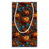 Feierliches Halloween-Thema Kleine Geschenktüte (Rückseite)