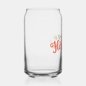 Feierliches Happy Holidays Design Dosenglas (Rechts)