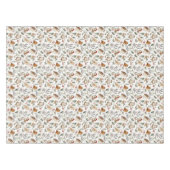 Feierliches Muster für Vogel und Twig Woodland Tischdecke (Vorderseite (Horizontal))